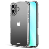 SYB Sturdy Gummy Cover for Apple iPhone 16 - Highly Transparent Clear / Transparent CleariPhone 16